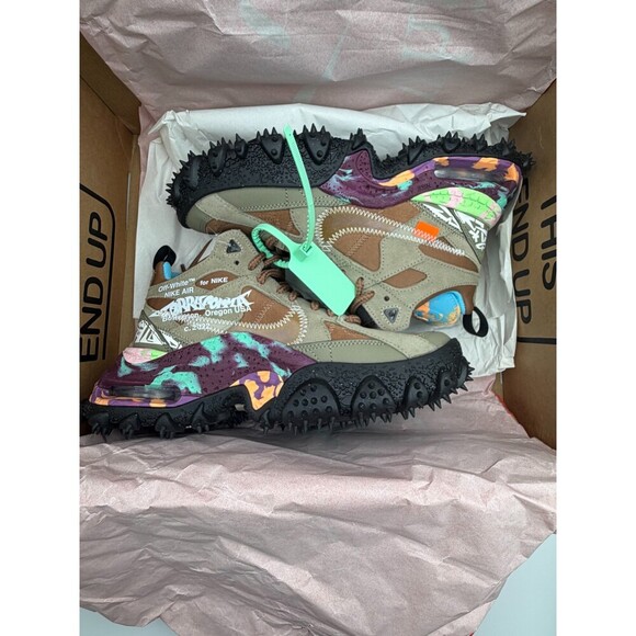 Off-White X Nike Air Terra Forma Sneakers Men\'s 6 Archaed Brown Green DQ1615-200 main image 10
